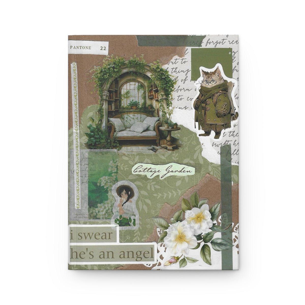 Cottage Green | Hardcover Journal