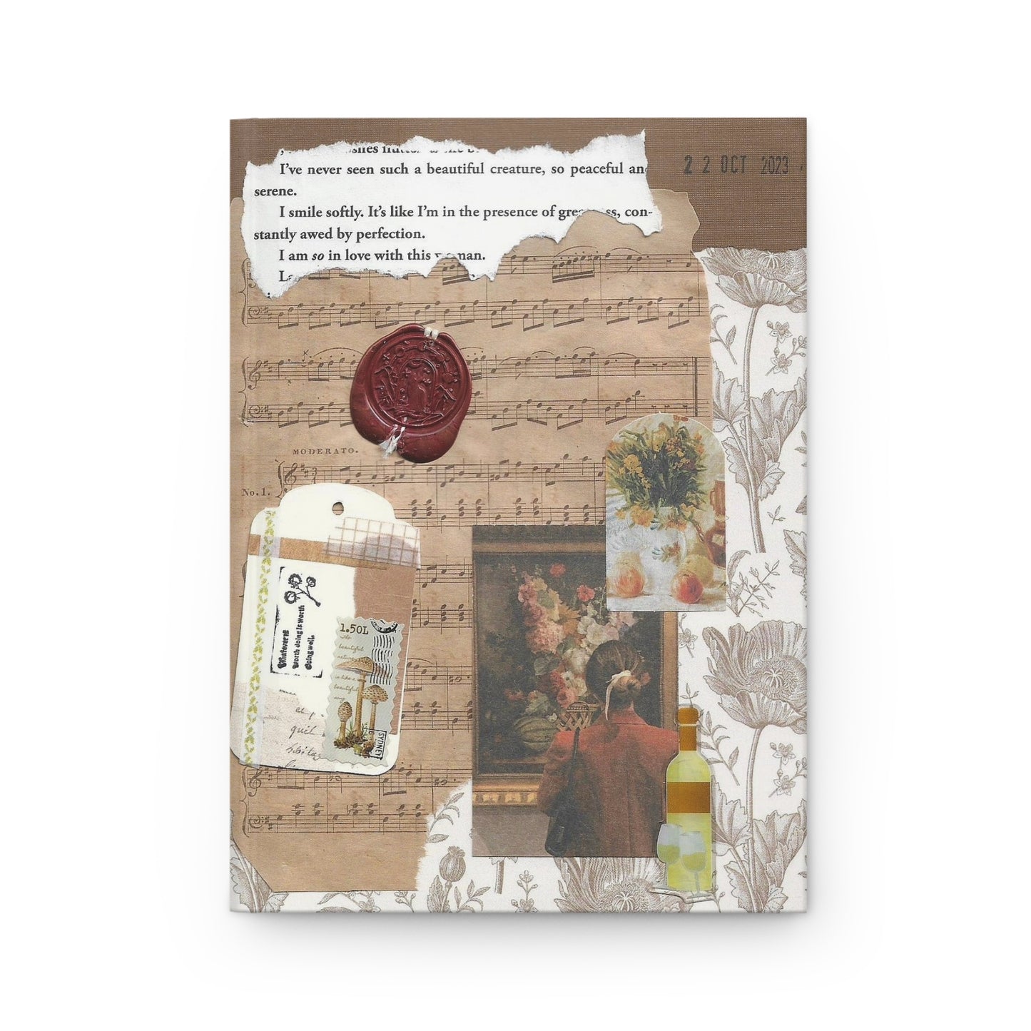 Gallery & Wine | Hardcover Journal