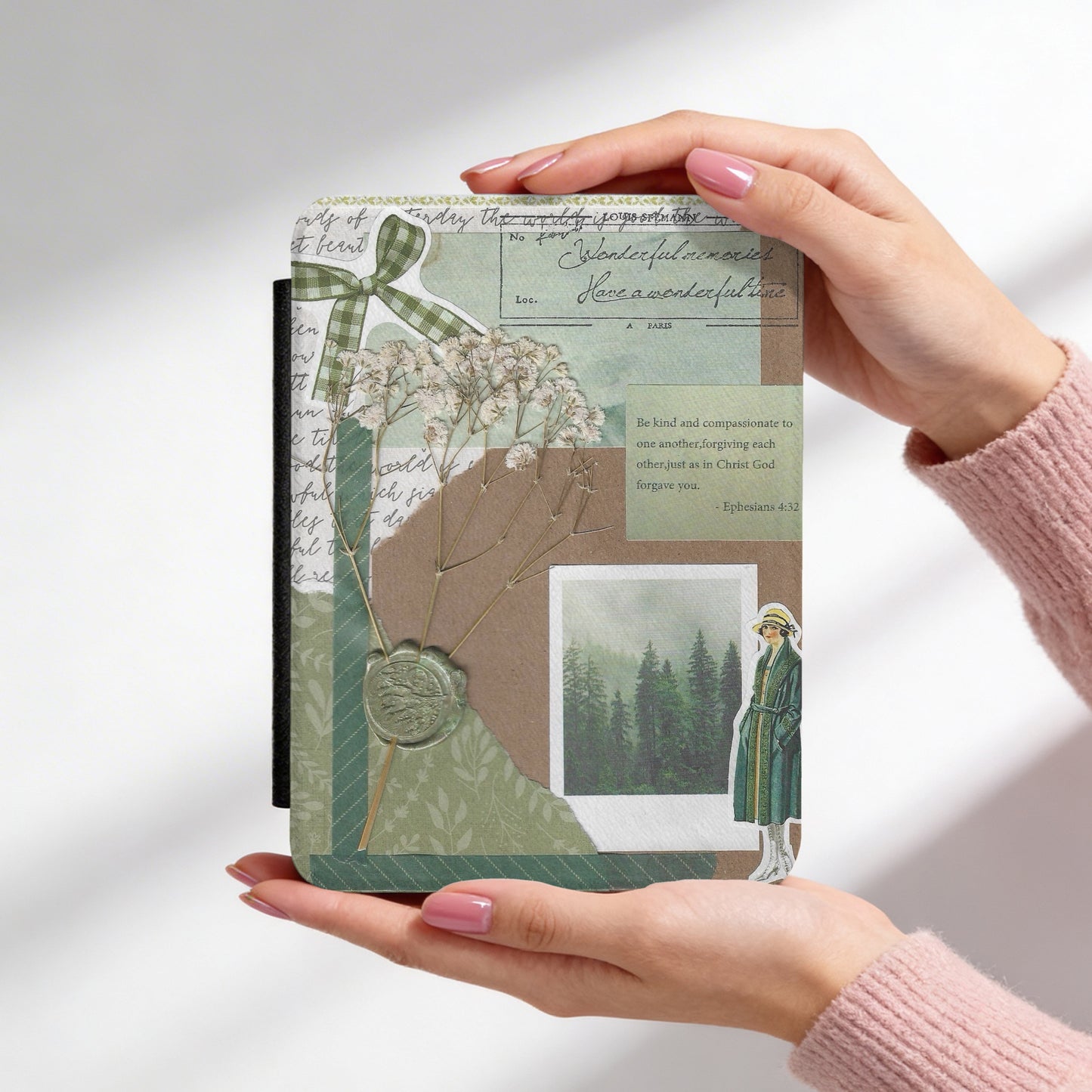 Ephesians 4:32 | Vintage Collage | Kindle Case