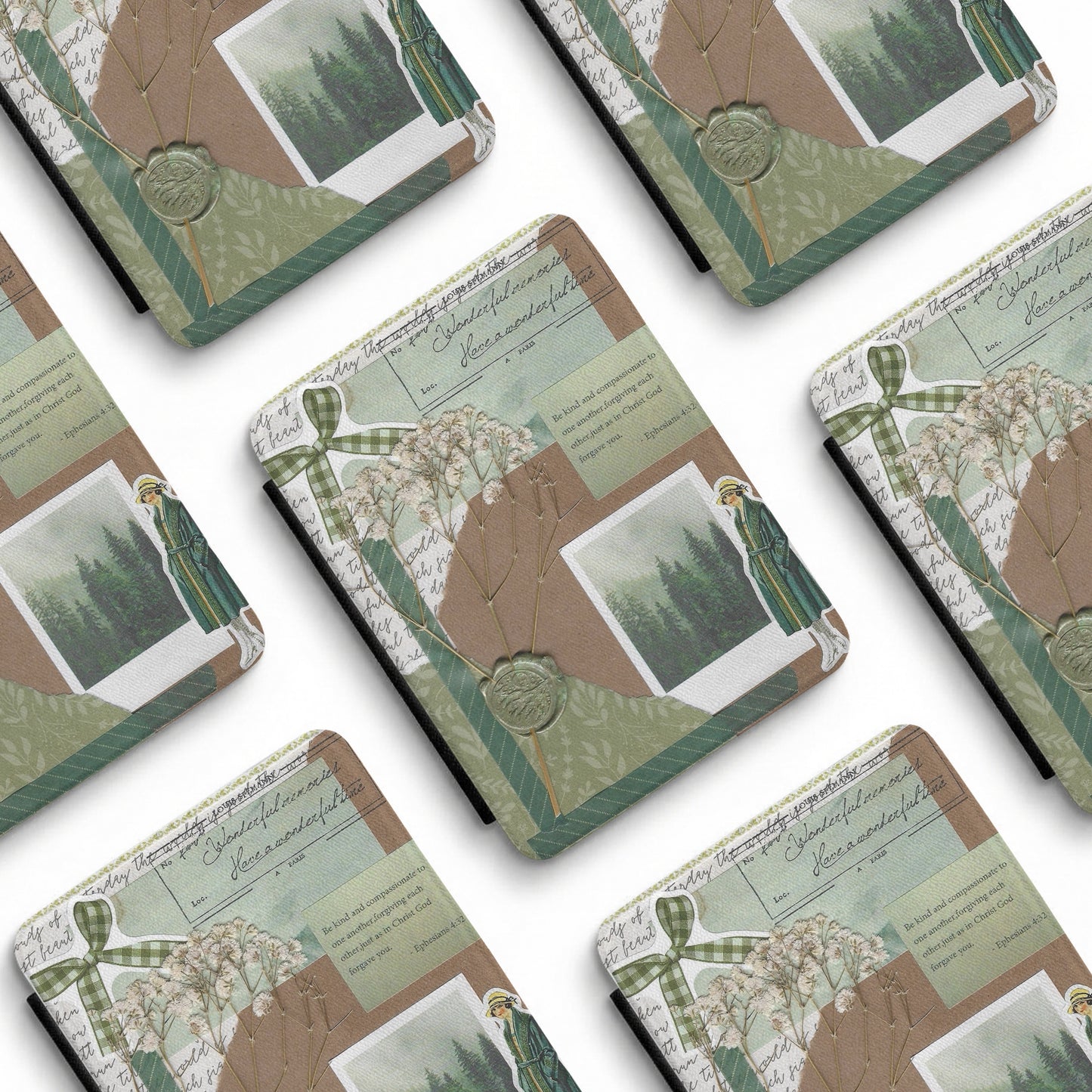 Ephesians 4:32 | Vintage Collage | Kindle Case