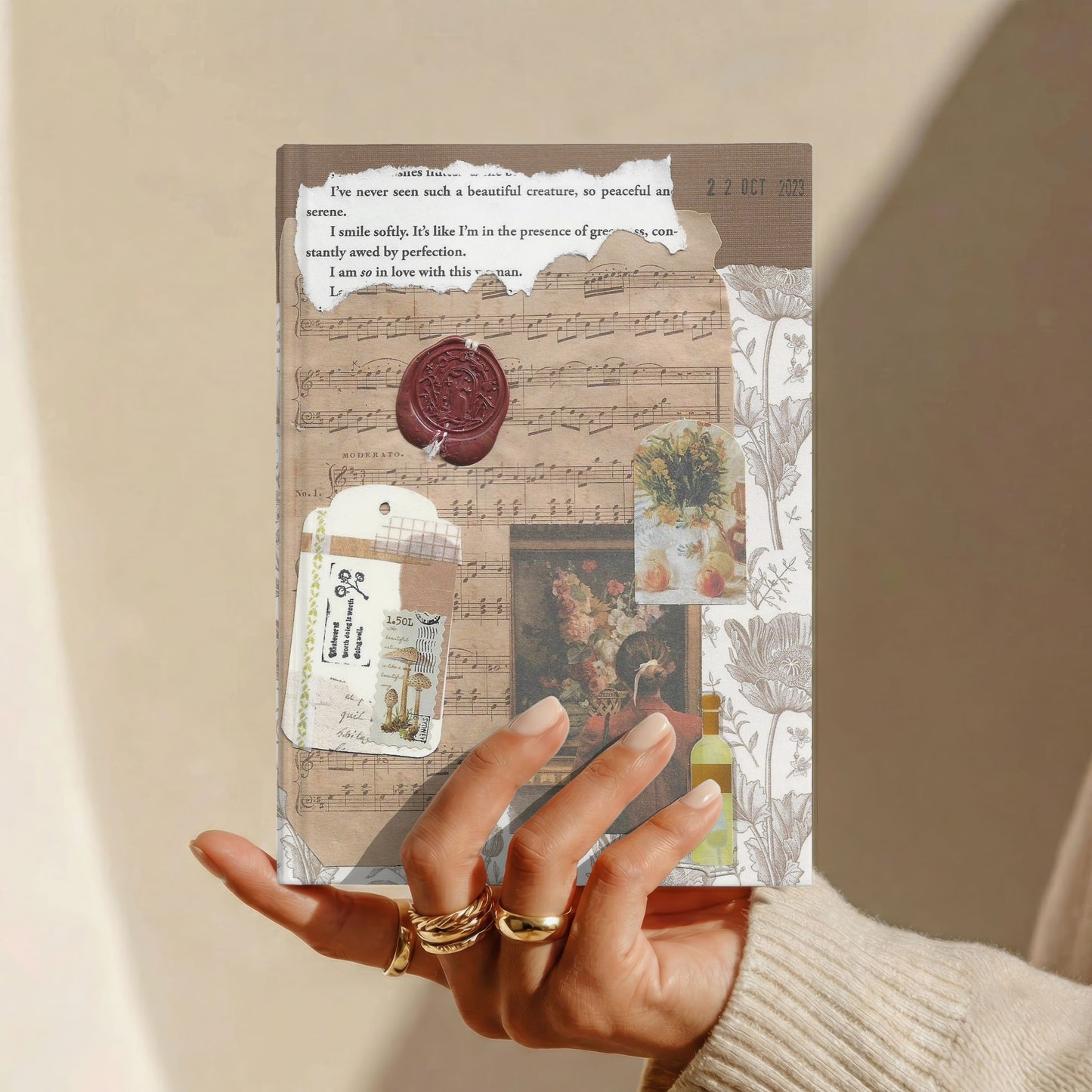 Gallery & Wine | Hardcover Journal