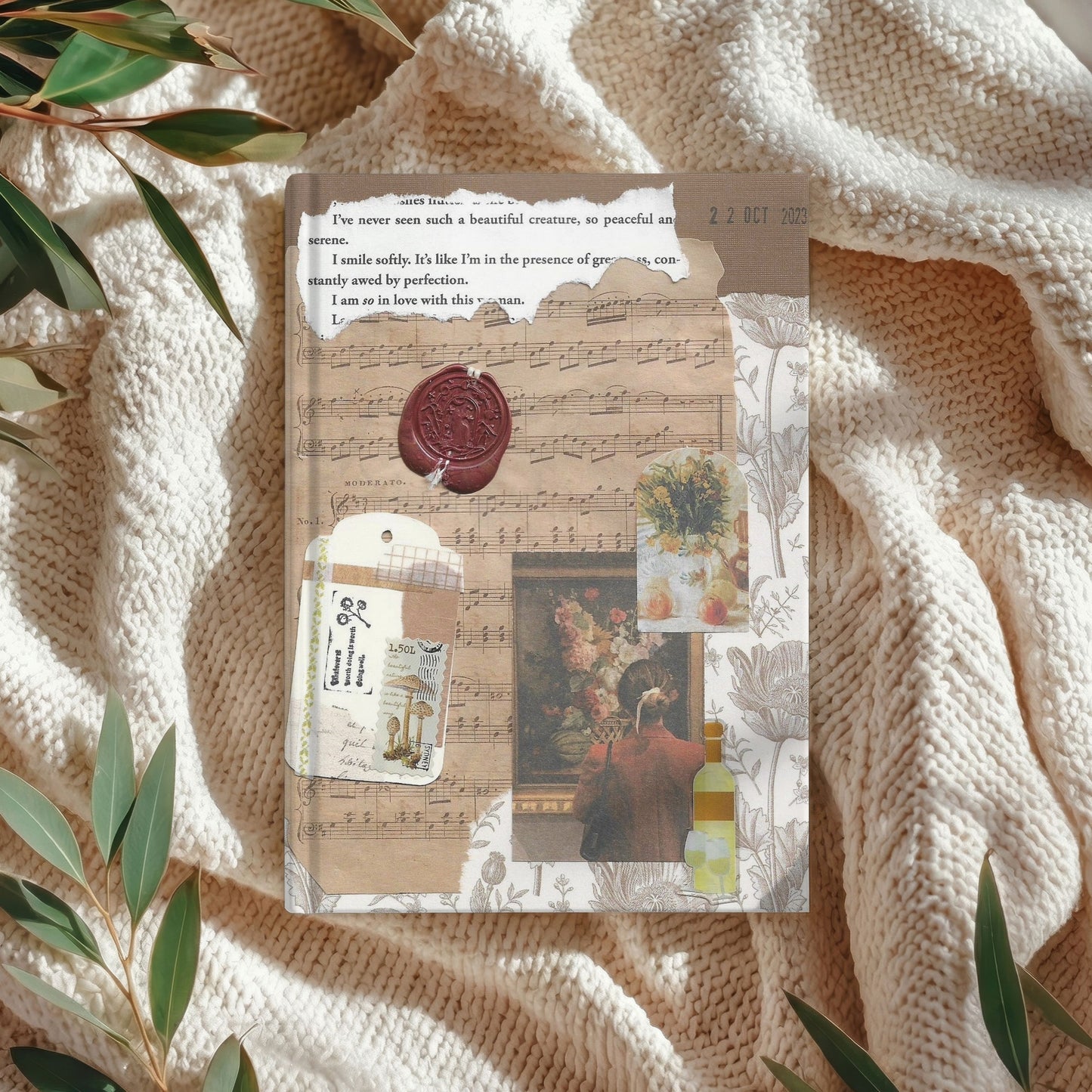 Gallery & Wine | Hardcover Journal