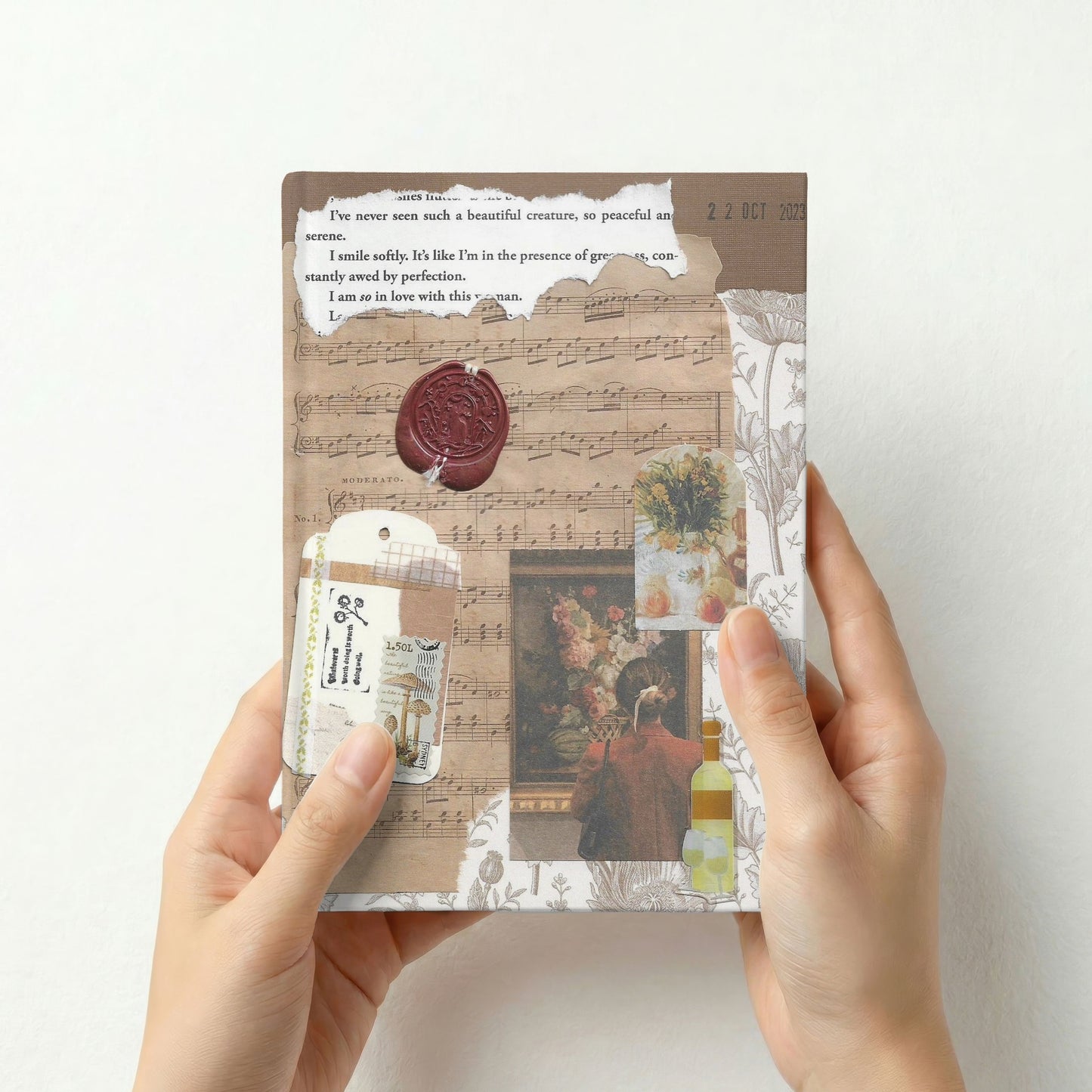 Gallery & Wine | Hardcover Journal
