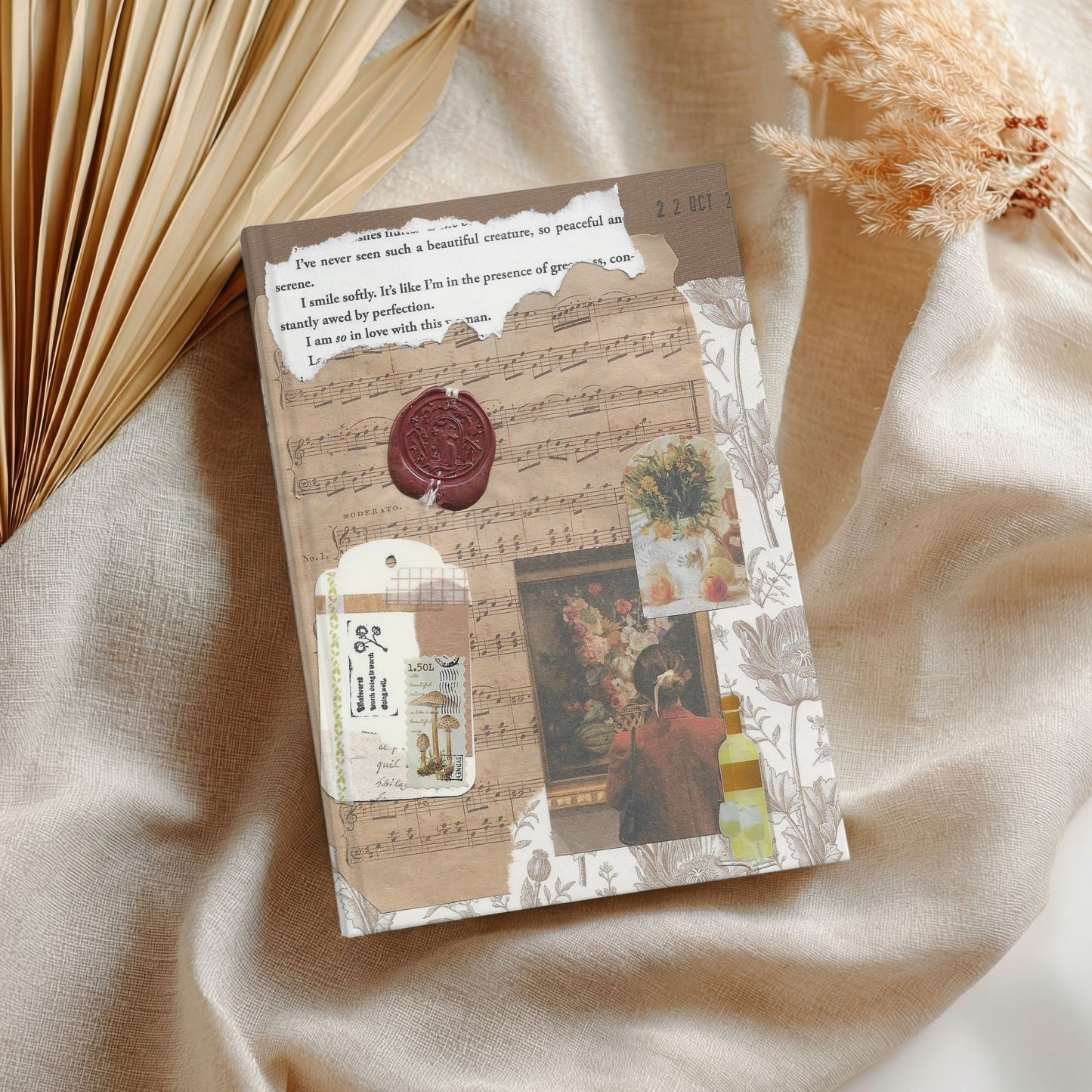 Gallery & Wine | Hardcover Journal