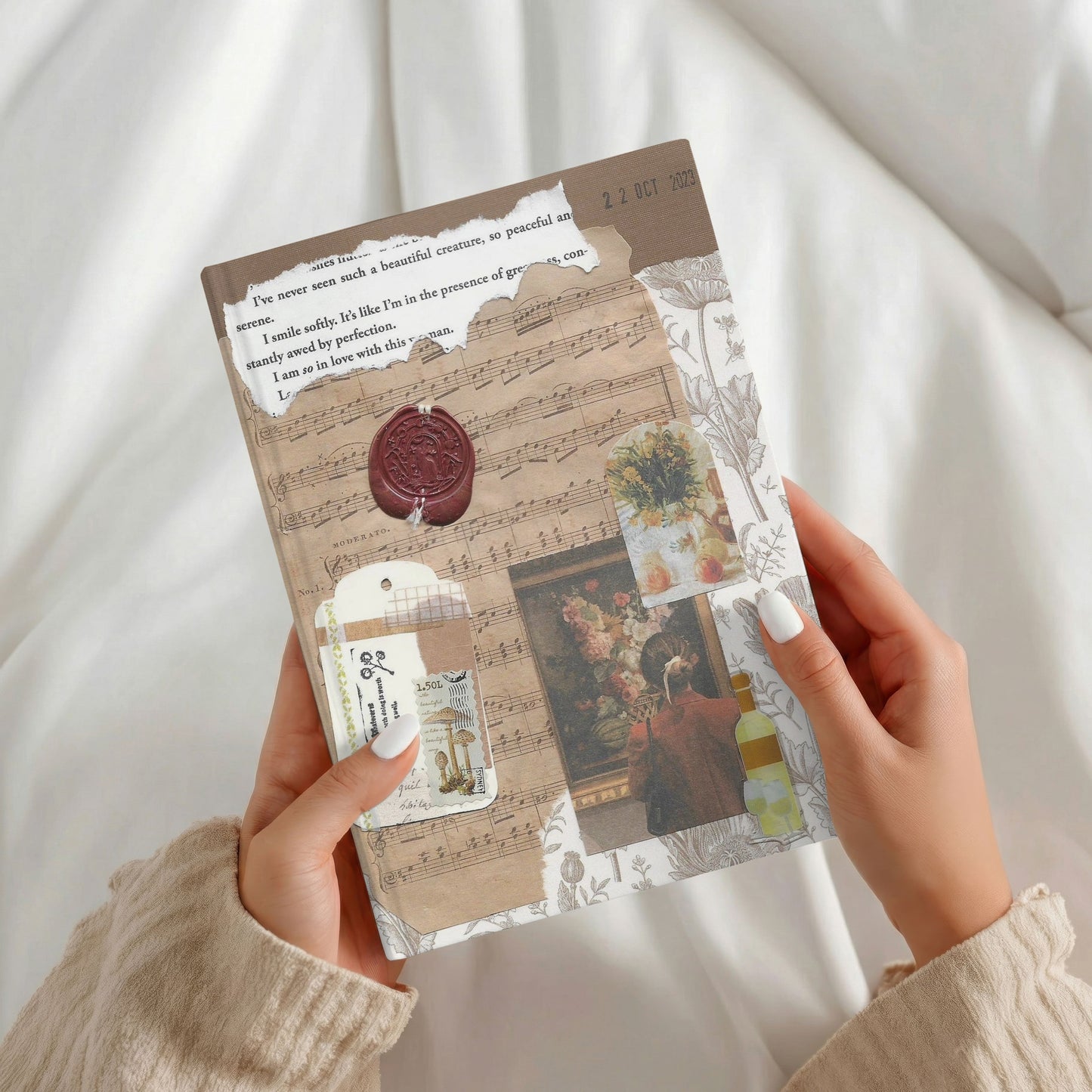 Gallery & Wine | Hardcover Journal