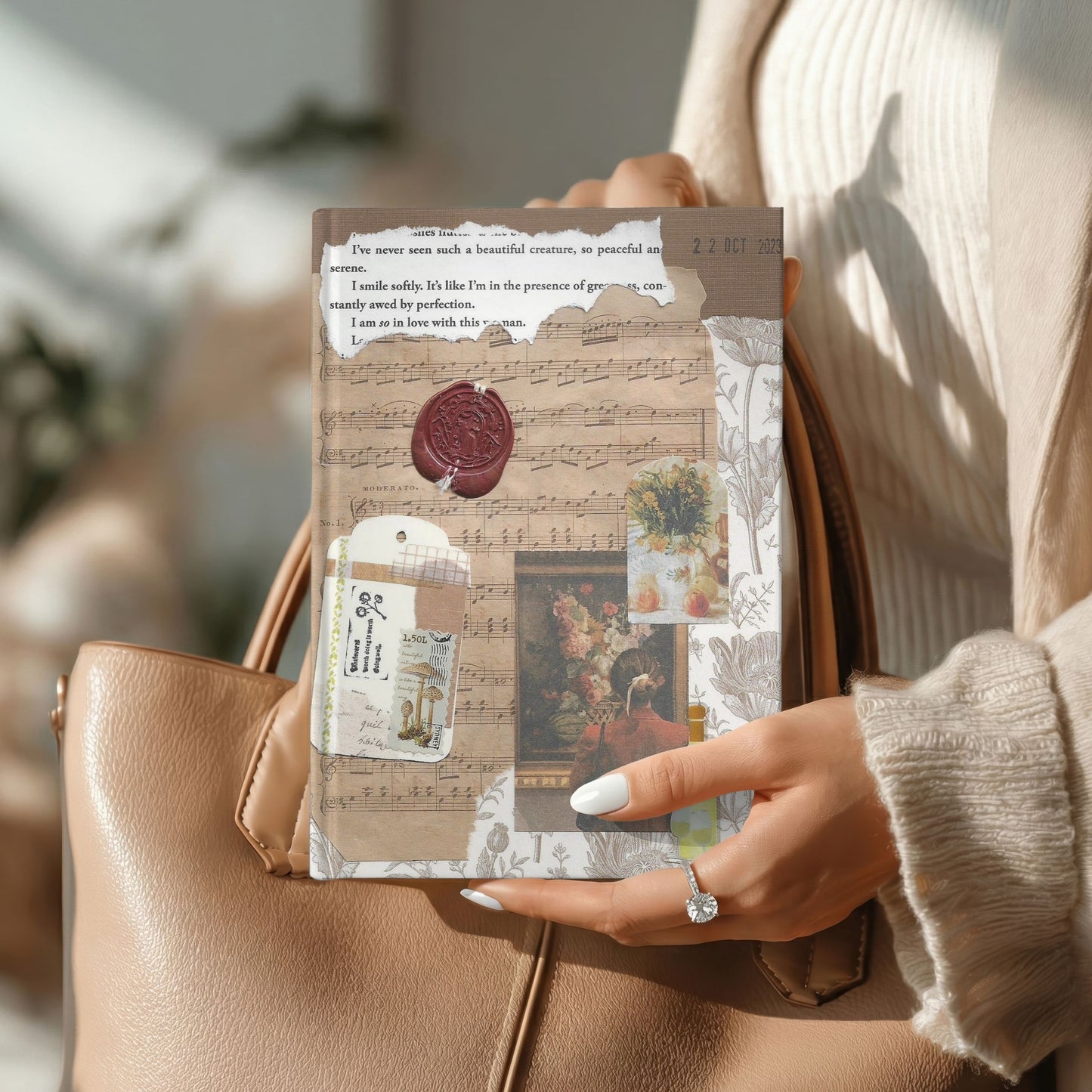 Gallery & Wine | Hardcover Journal