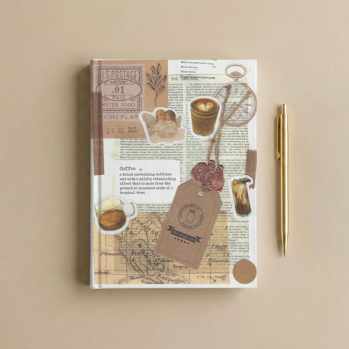 Coffee Dreams | Hardcover Journal