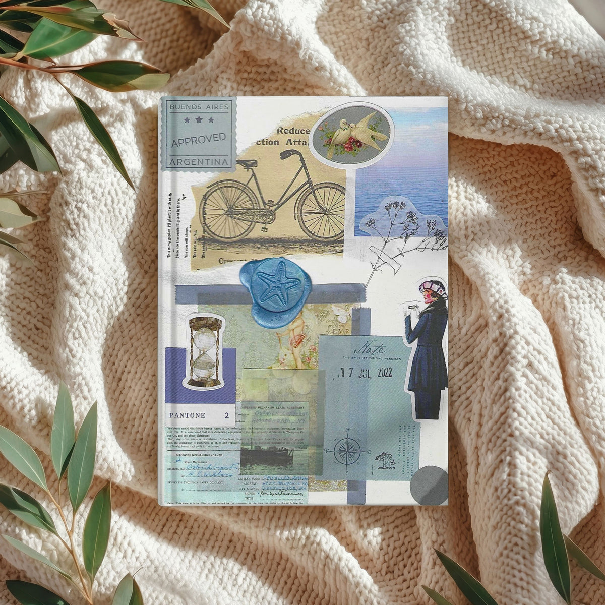 Blue Costal | Hardcover Journal