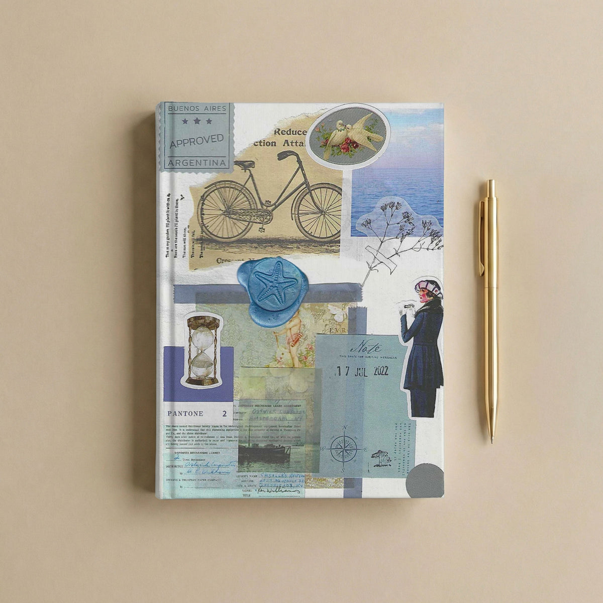 Blue Costal | Hardcover Journal