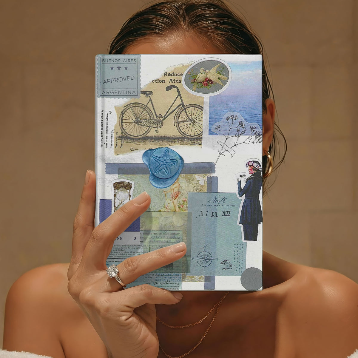 Blue Costal | Hardcover Journal