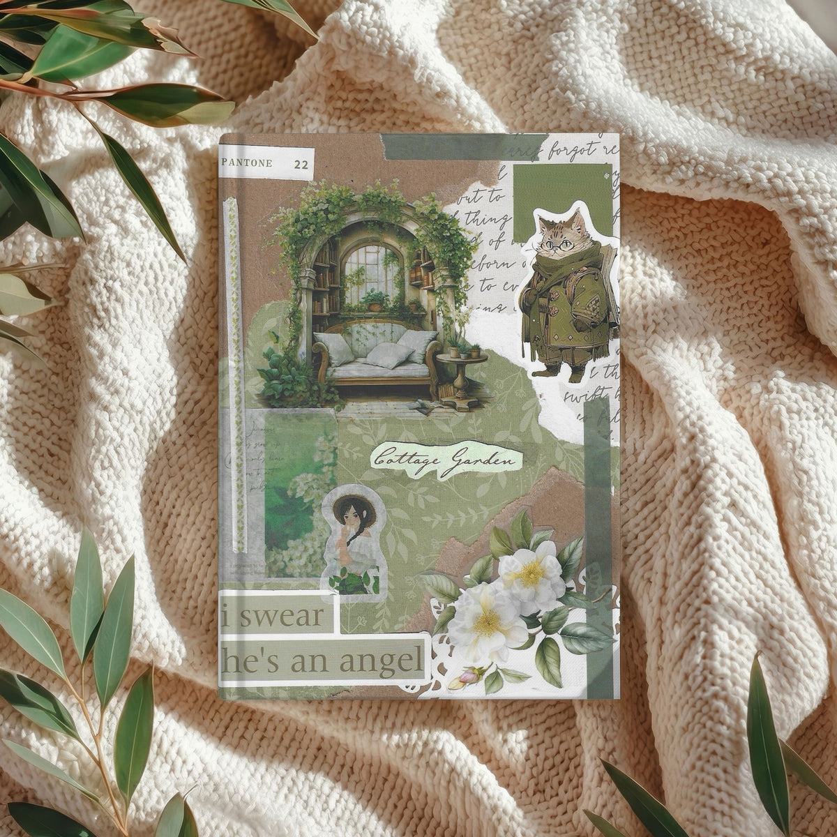 Cottage Green | Hardcover Journal