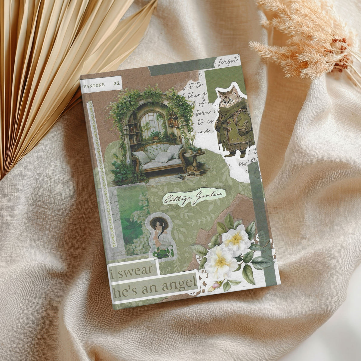 Cottage Green | Hardcover Journal