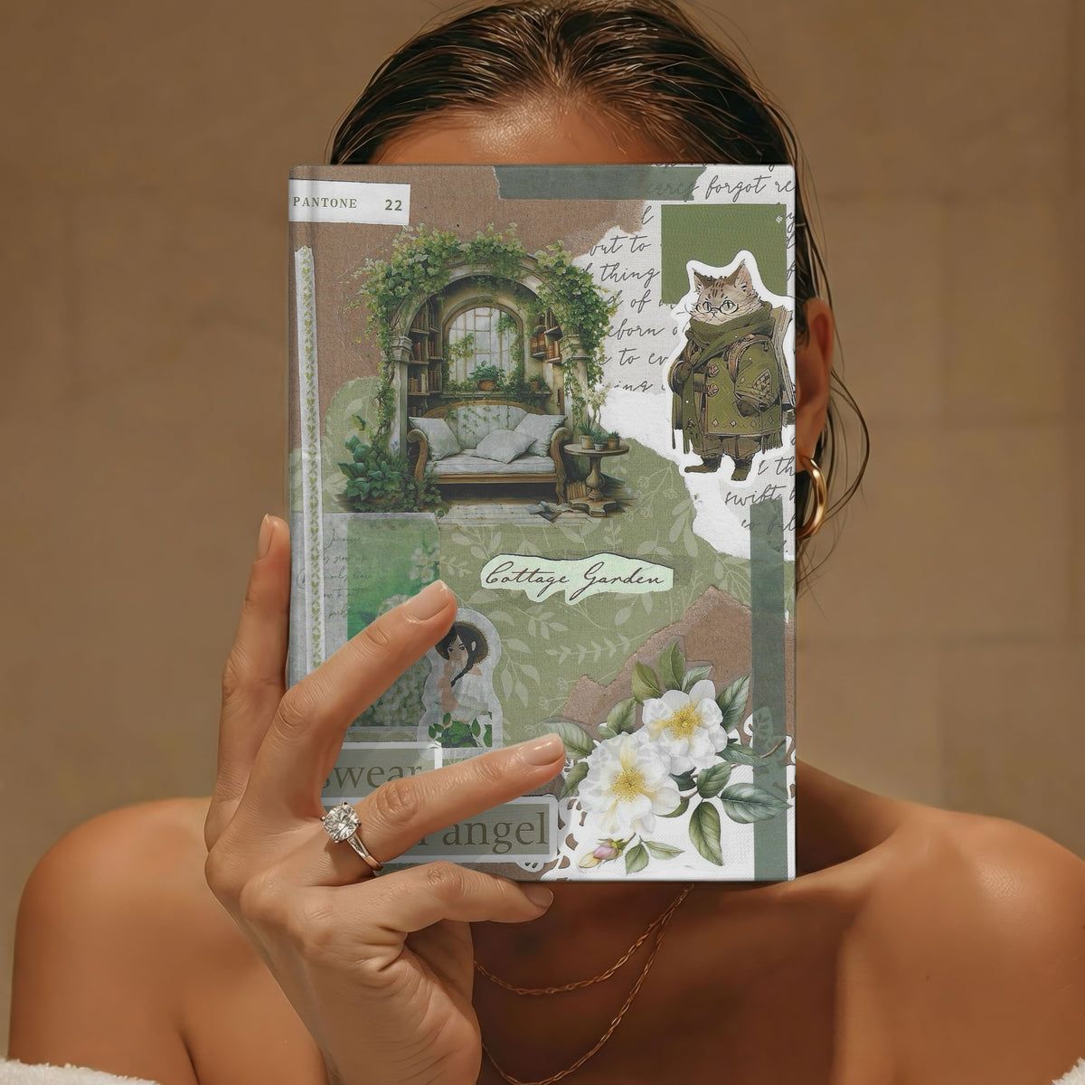 Cottage Green | Hardcover Journal