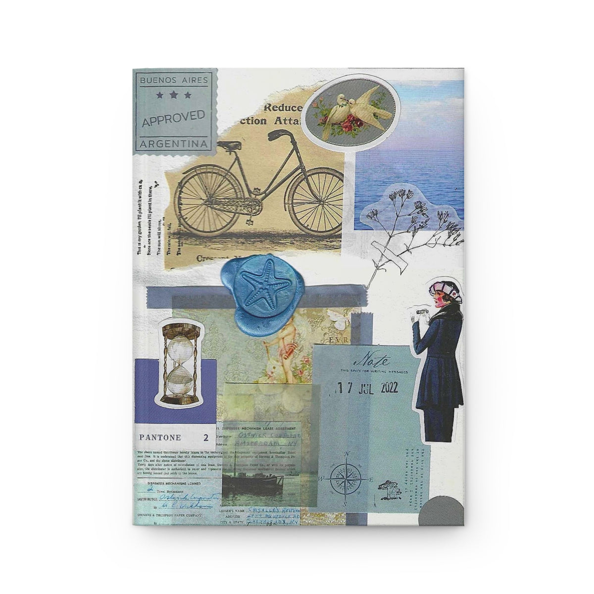 Blue Costal | Hardcover Journal